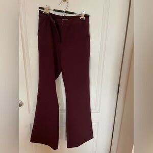 41 Hawthorn Burgundy Boot Cut Pants